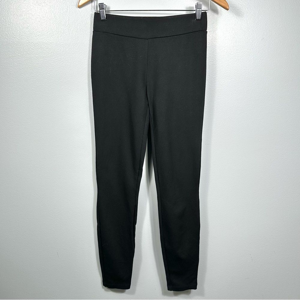 Boston Proper Classic Black Leggings Size XS Office Careerwear Minimalist Chic